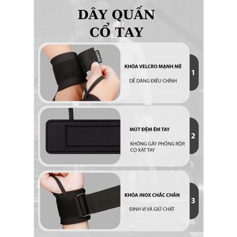 DÂY QUẤN CỔ TAY GYM 4