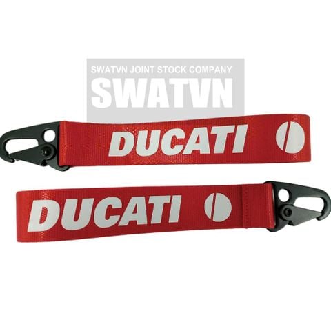 MÓC KHOÁ DÂY POLYESTER ĐẦU SẮT