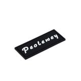 LOGO PVC SIZE 25mmx100mm