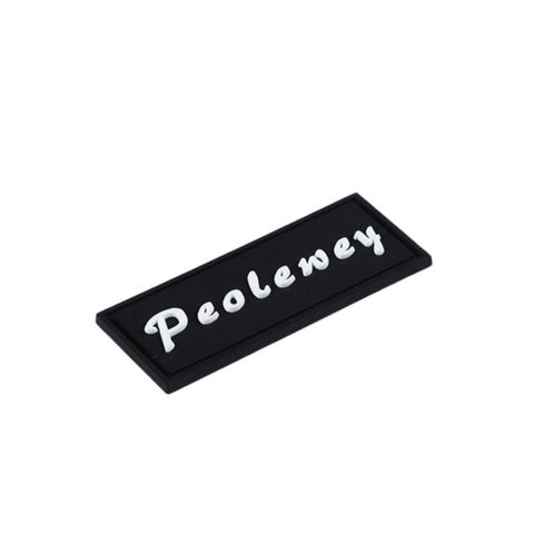 LOGO PVC SIZE 25mmx100mm