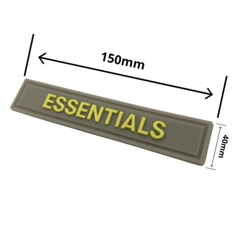 LOGO PVC SIZE RỘNG 40mmx150mm