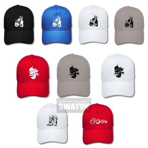MŨ LƯỠI TRAI IN DECAL