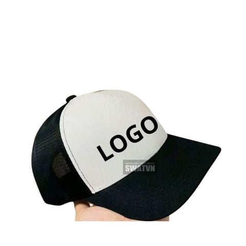 MŨ LƯỠI TRAI LOGO CAO SU