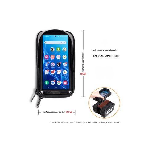 TÚI TREO SƯỜN XE ĐẠP ZDK S6