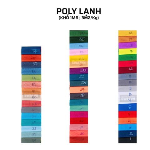 VẢI POLY LẠNH