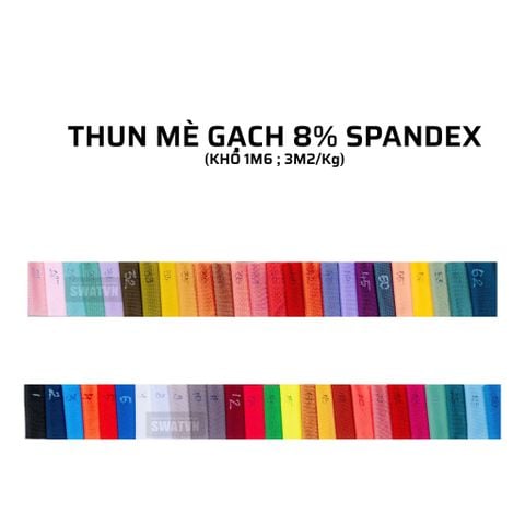 VẢI THUN MÈ GẠCH