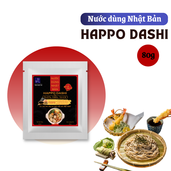 Nước Dùng Nhật Bản HAPPO DASHI 80g - Chuẩn Vị Nhật - DASHI LAB – Dashi ...