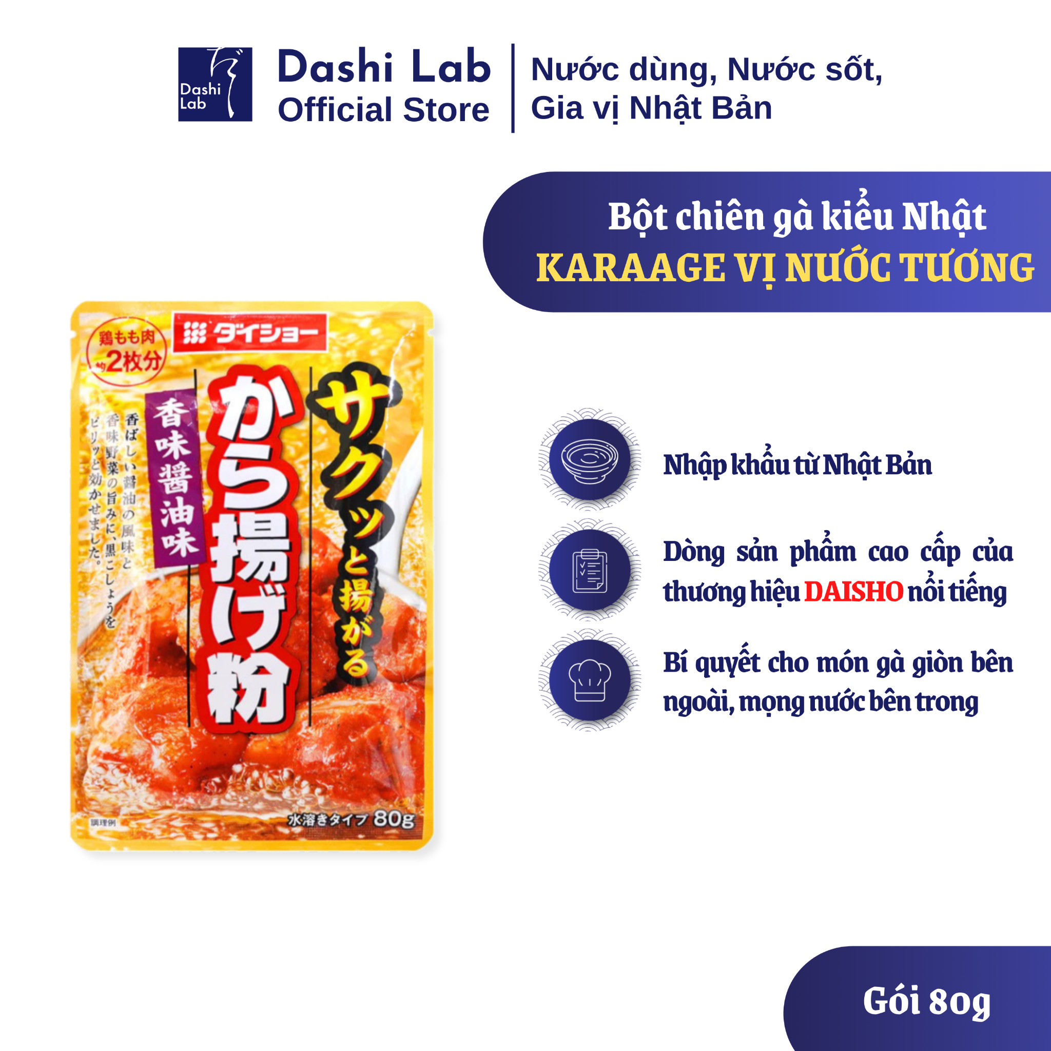 bột chiên giòn của nhật