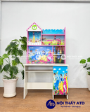  Bàn học nhựa Đài Loan kệ thấp 