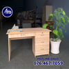 Bàn Làm Việc Gỗ Ván Ép Phủ Melamine Ngang 1m Sâu 50cm Cao 73cm