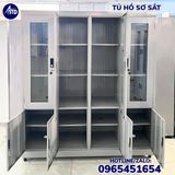  Tủ Hồ Sơ Sắt 4 Cánh Kính 