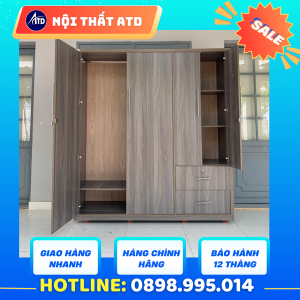 tủ quần áo gỗ ép