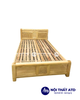  Giường gỗ sồi tự nhiên 