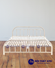 Giường Sắt Đủ Kích Thước 80cm, 1m, 1m2, 1m4, 1m6, 1m8 Dài 2m Màu Đen, Màu Trắng