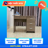  Bàn Làm Việc Gỗ Ván Ép Phủ Melamine Ngang 1m Sâu 50cm Cao 73cm 