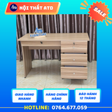  Bàn Làm Việc Gỗ Ván Ép 4 Hộc Kéo Dành Cho Văn Phòng 