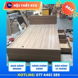  Giường gỗ MDF có hộc kéo 