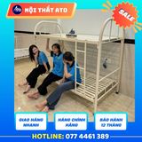  Giường Tầng Sắt Sơn Tĩnh Điện Giá Rẻ Tiết Kiệm Không Gian 