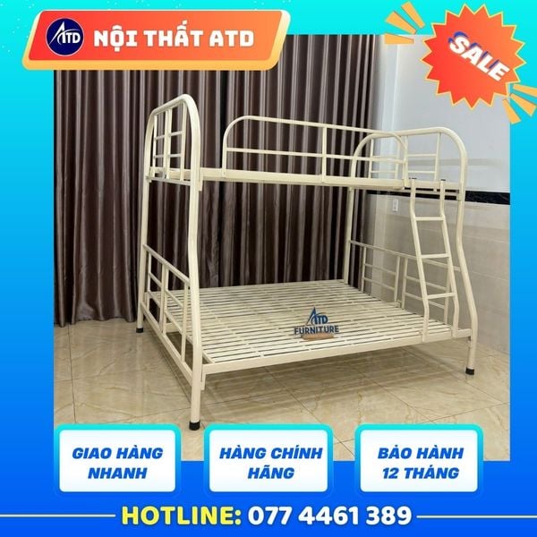 giường sắt tầng