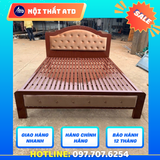  Giường Sắt Hộp 5x10 –  Kích Thước 1m2 x 2m 