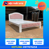  Giường Sắt Hộp 5x10 –  Kích Thước 1m2 x 2m 