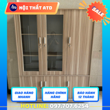 Tủ Gỗ MDF Đa Năng - Lưu Trữ Hồ Sơ Khoa Học - Kích Thước 1m8 x 1m6 x 45cm 