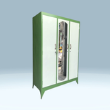 Tủ quần áo sắt 3 cánh 