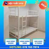  Giường 2 Tầng Sắt 4x4 Cứng Cáp - Kích Thước 80cm 1m 1m2 x2m 