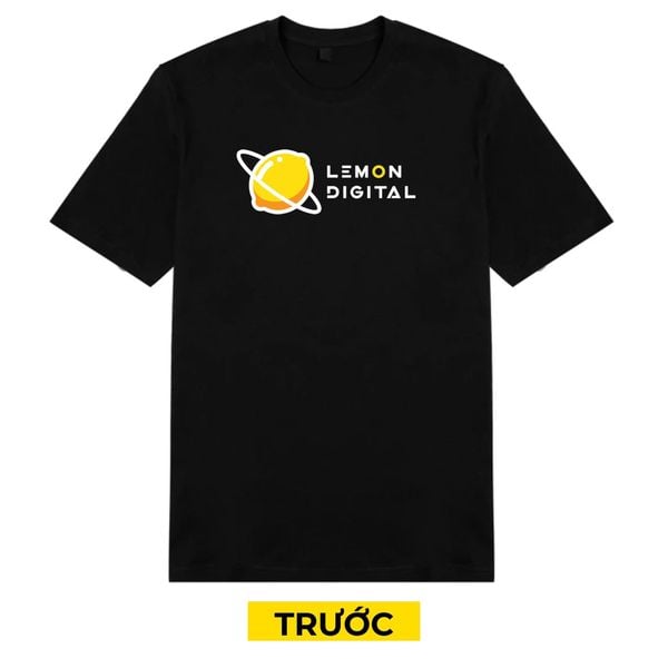  Áo Thun Tay ngắn LEMON DIGITAL - BLACK 