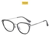 Gọng Kính Mắt Mèo Nữ Nhựa Kim Loại - Yoon S11916 Y221