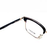 Gọng Kính Nửa Viền Vuông Unisex Nhựa Kim Loại - Yoon 58034 Y252