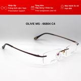 Gọng Kính Khoan Titanium - Yoon Olive 66804