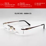 Gọng Kính Khoan Titanium - Yoon Olive 66894