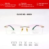 Gọng Kính Khoan Titanium - Yoon Olive 66924