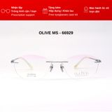 Gọng Kính Khoan Titanium - Yoon Olive 66929