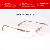 Gọng Kính Khoan Titanium - Yoon Olive 66929