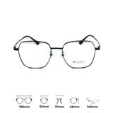 Gọng Kính Vuông Unisex Kim Loại - Yoon H90555 Y266
