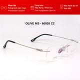 Gọng Kính Khoan Titanium - Yoon Olive 66926