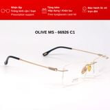 Gọng Kính Khoan Titanium - Yoon Olive 66926