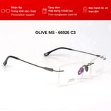 Gọng Kính Khoan Titanium - Yoon Olive 66926