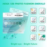 Tròng Đổi Màu Hoga Fashion Photo 1.56 Emerald