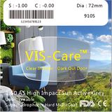 Tròng Đổi Màu Vis-Care HIGH IMPACT SUN ACTIVE GREY 1.60