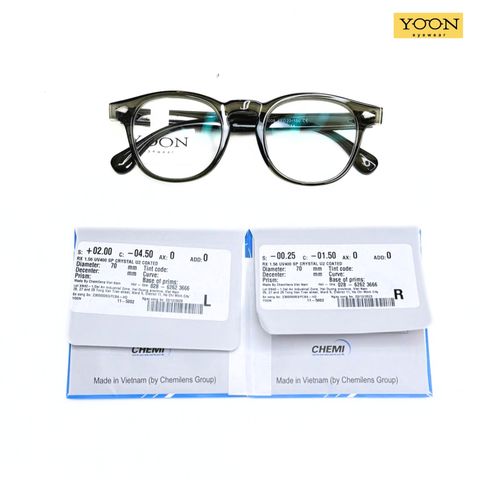 Tròng kính Đơn tròng đánh Single Vision Lens Chemi
