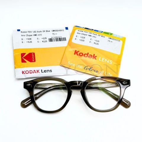 Tròng Kính Kodak UVBlue Lens 1.60