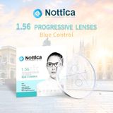 Đa Tròng Nottica O5 Progressive Blue Control 1.56
