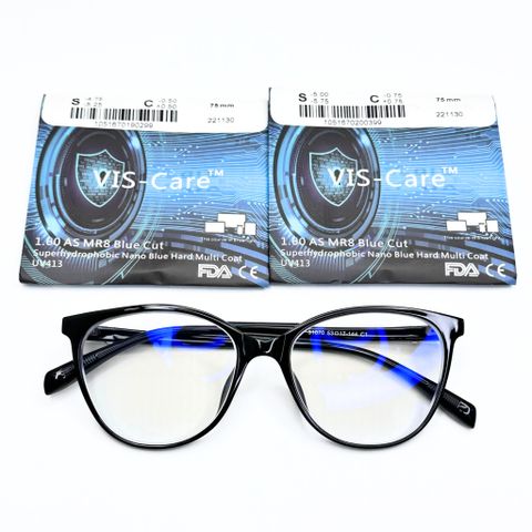 Tròng Kính Vis-Care Blue Cut SHMC 1.60