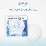 Tròng Siêu Mỏng Rocky Blue Cut SHMC 1.74