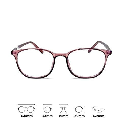 Gọng Kính Chữ Nhật Nhựa - Yoon 8244 Y190