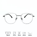 Gọng Kính Vuông Bát Giác Titanium - Yoon 9353 Y181