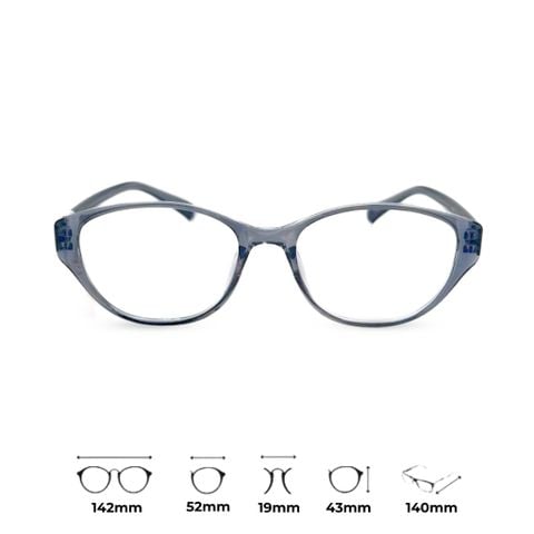 Gọng Kính Oval Nhựa - Yoon HT095 Y192